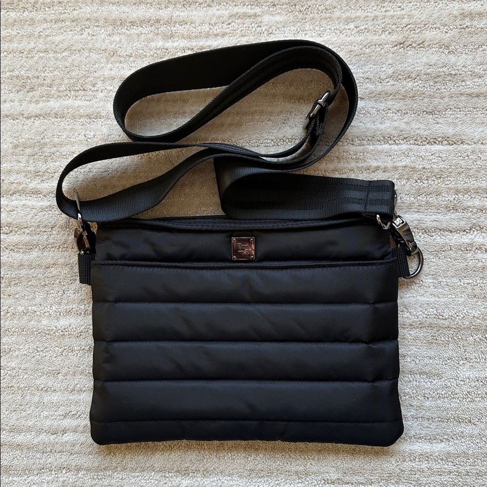 Think Royln DOWNTOWN CROSSBODY Black Bag Purse